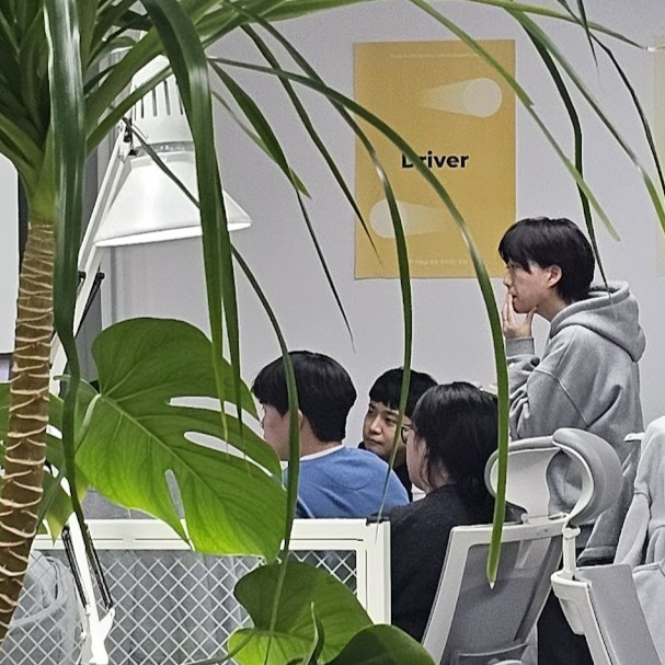 Employees working together in the office