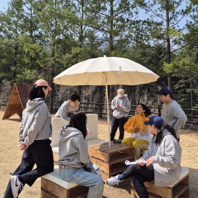 Employees working together in the office