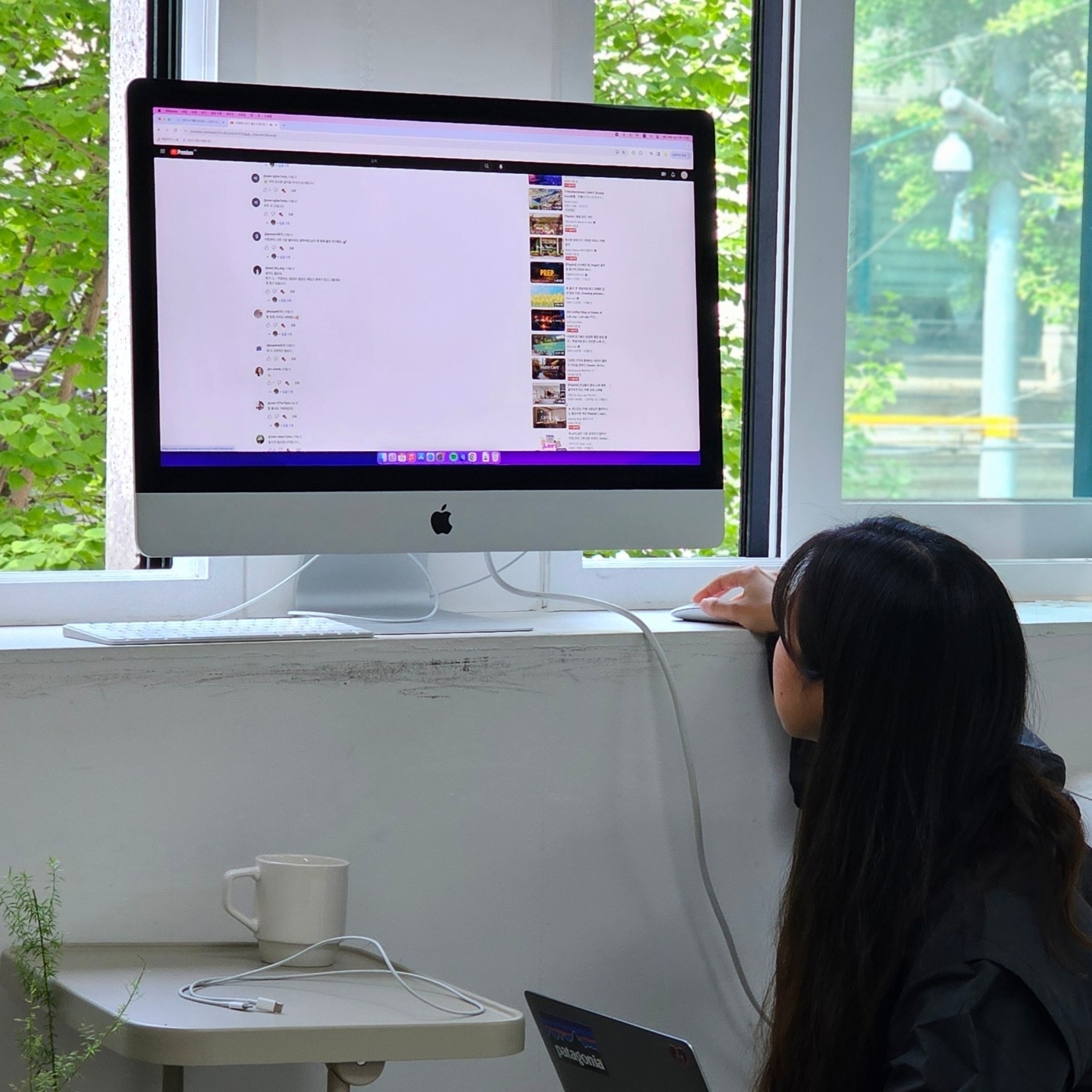 Employees working together in the office