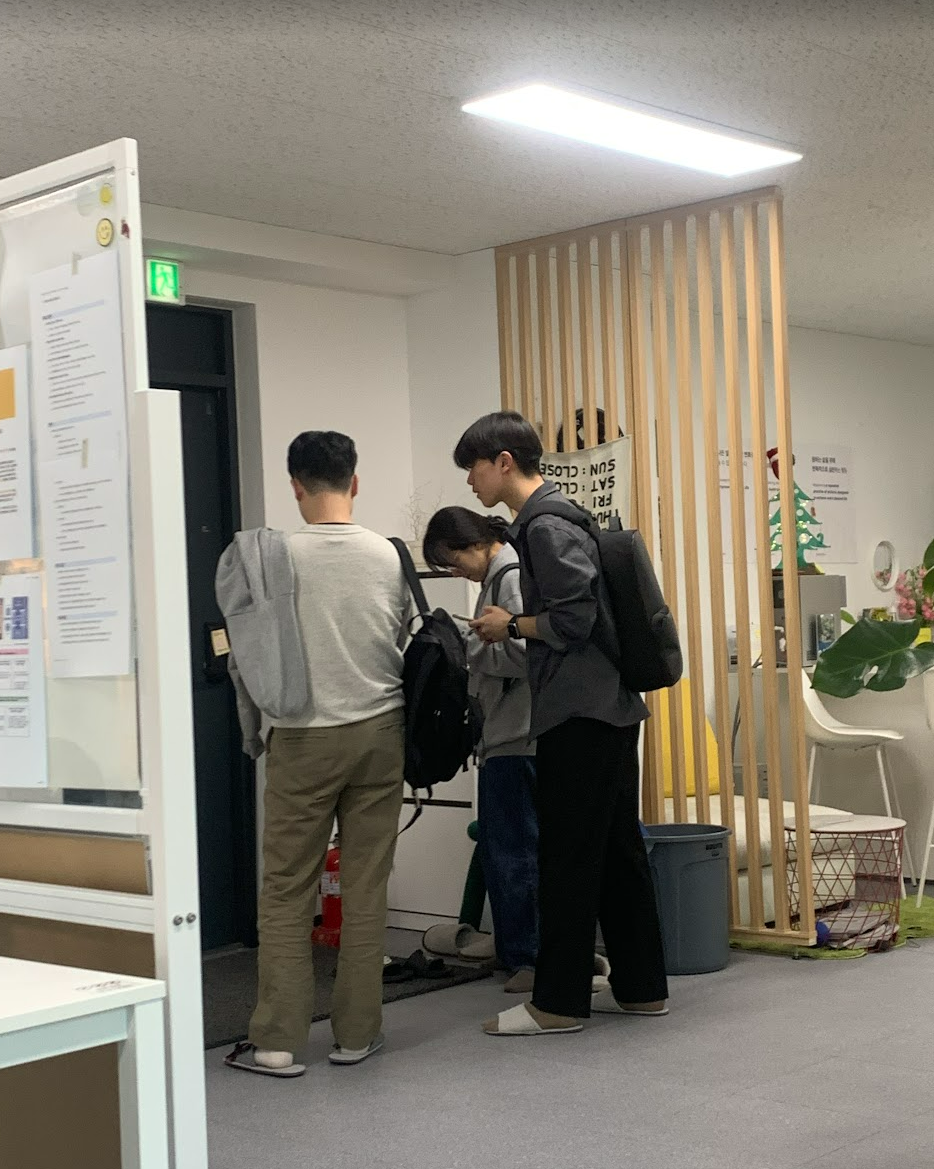 Employees working together in the office