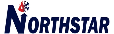 Northstar Refrigeration, Inc. brand name  logo of a flame and snowflake symbol above the letter N.