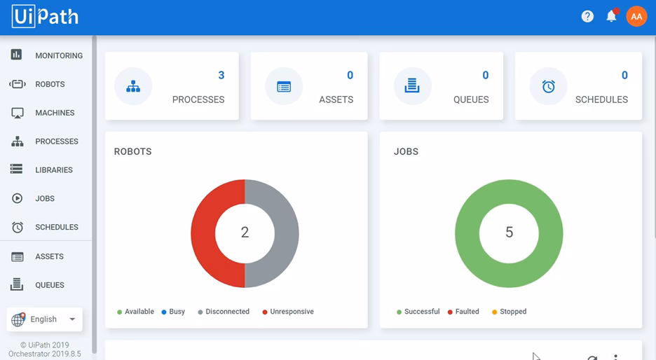 UiPath robotic process automation workflow designer for SAP tasks