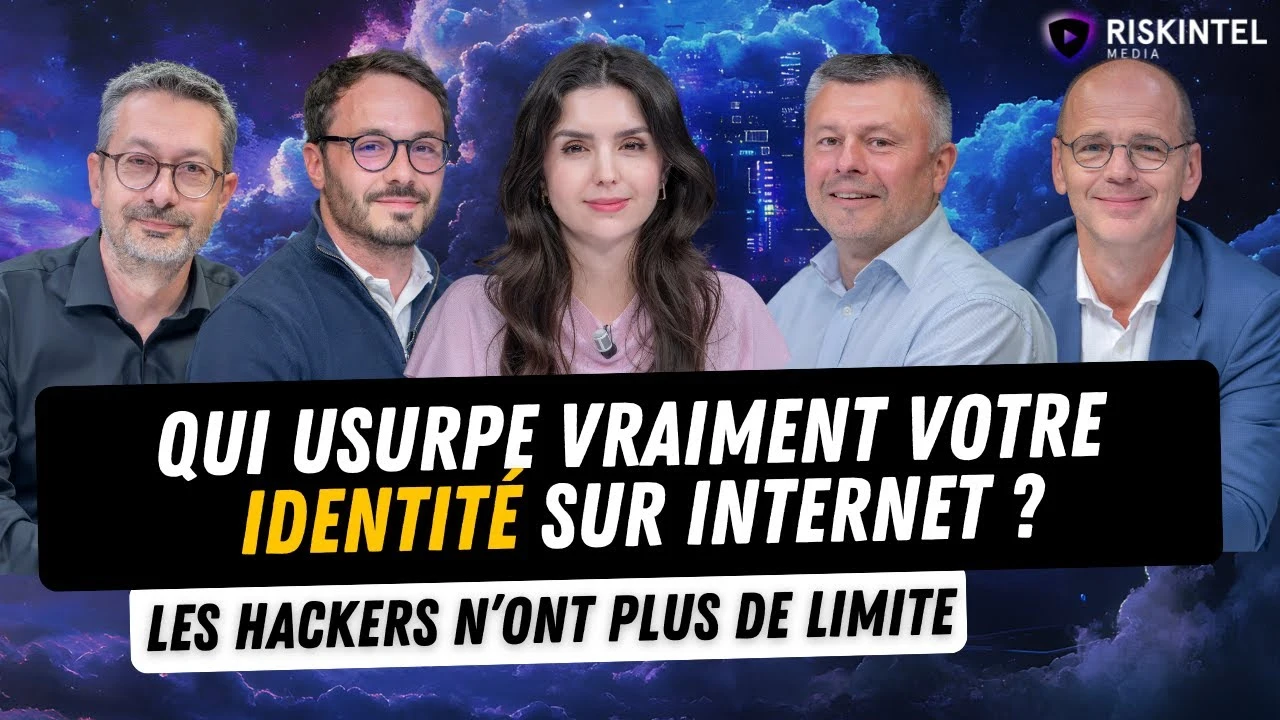 Émission Nos identités nous appartiennent-elles encore ? avec Yasmine Douadi et les experts en cybersécurité Philippe Netzer Joly, Manuel Henry, Patrick Foubert et Flavien Moutardier