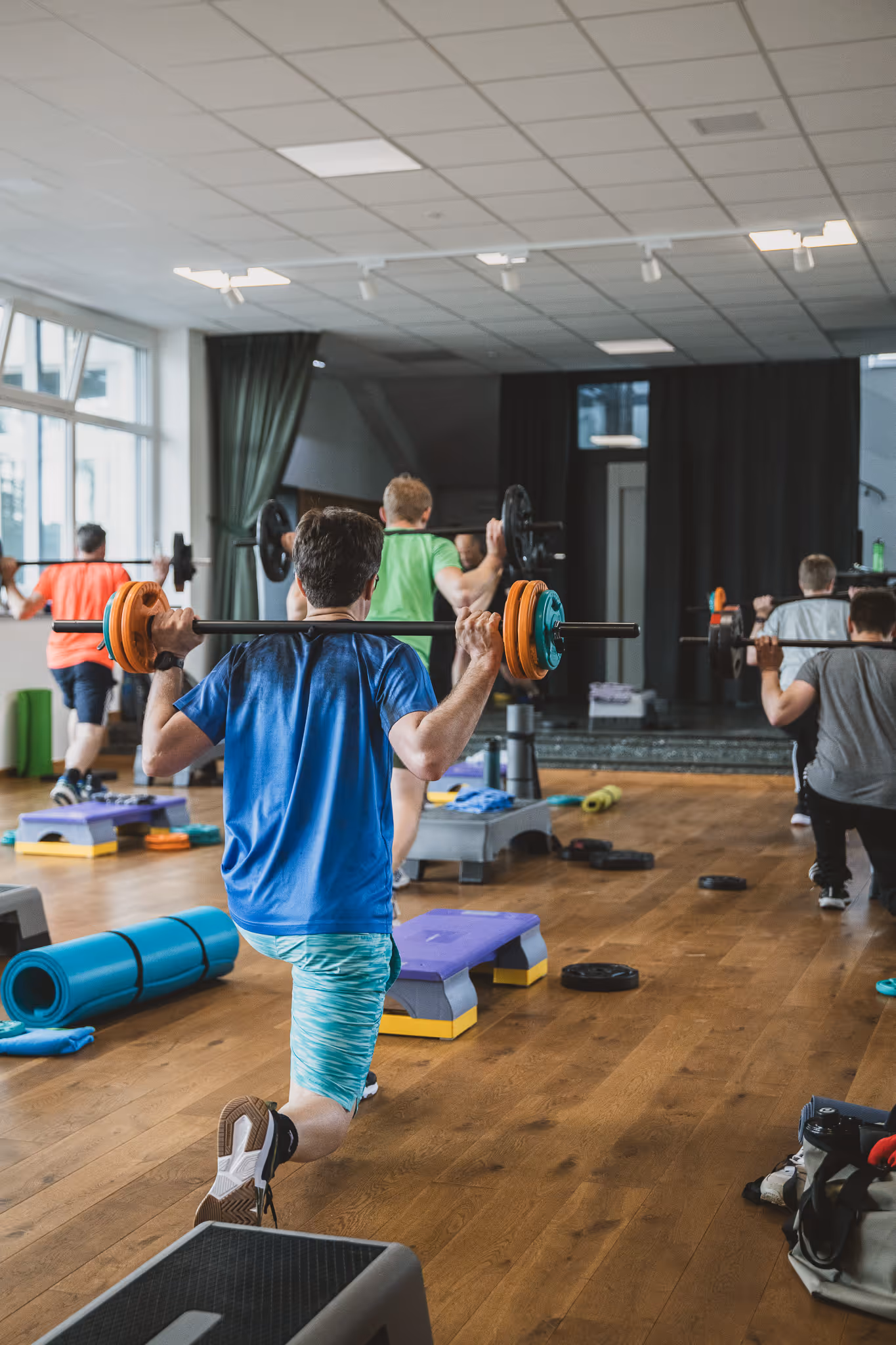 Crossfit Kurs der Breitensportabteilung.