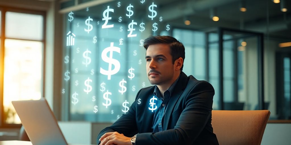 Recruiter studying salary trends