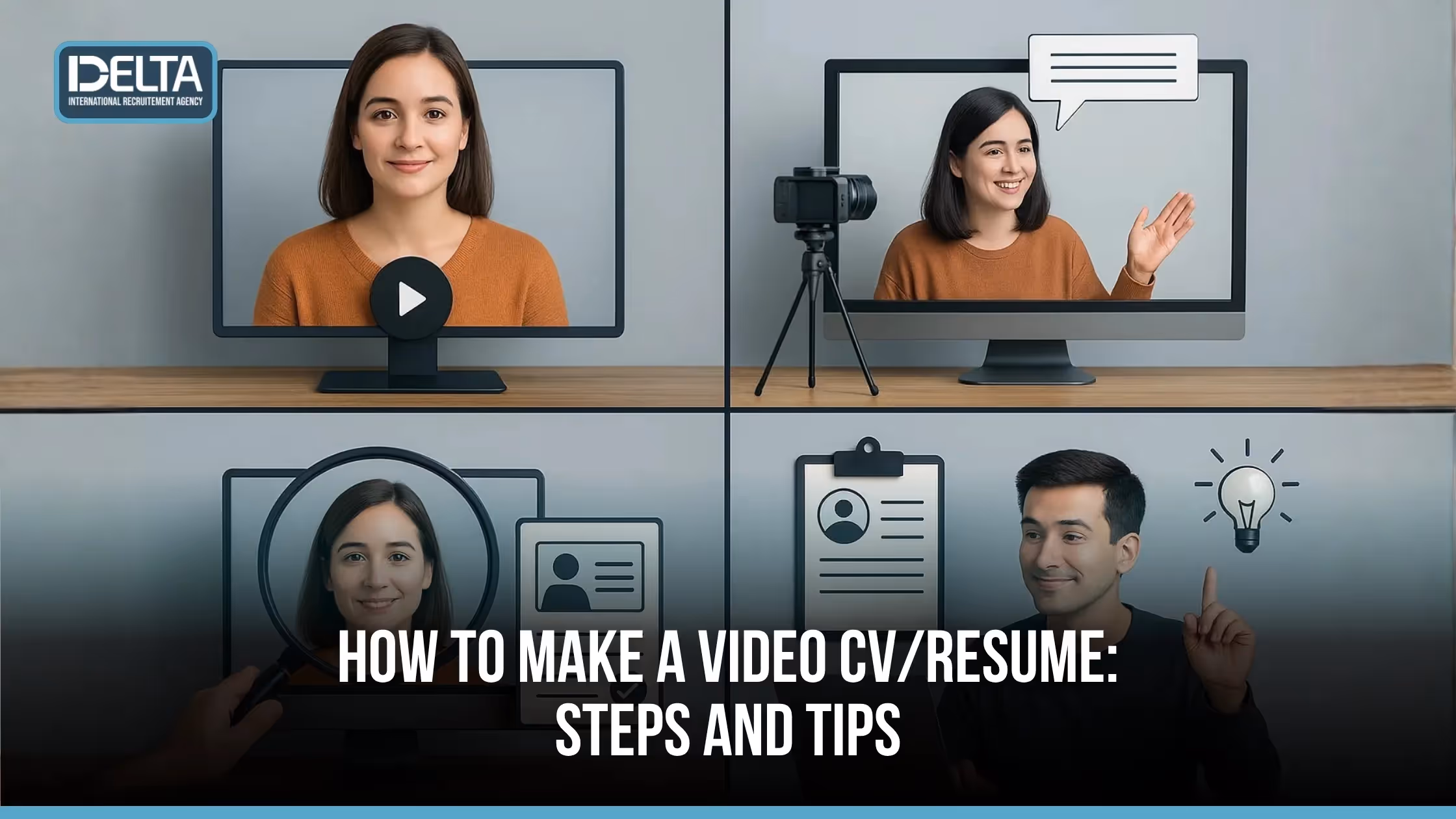 How to Make a Video CV/Resume: Steps and Tips