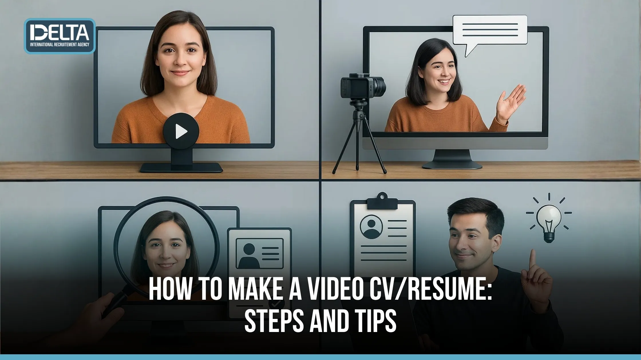 How to Make a Video CV/Resume: Steps and Tips