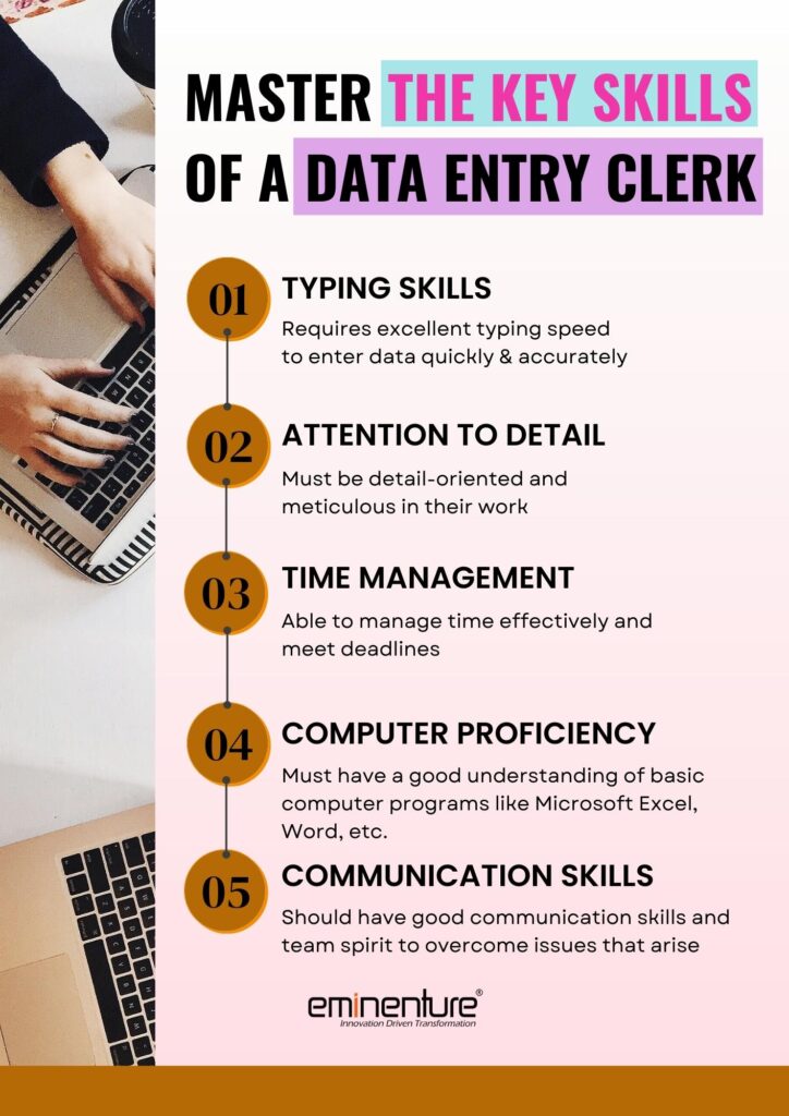 5 Key Skills of a Data Entry Clerk