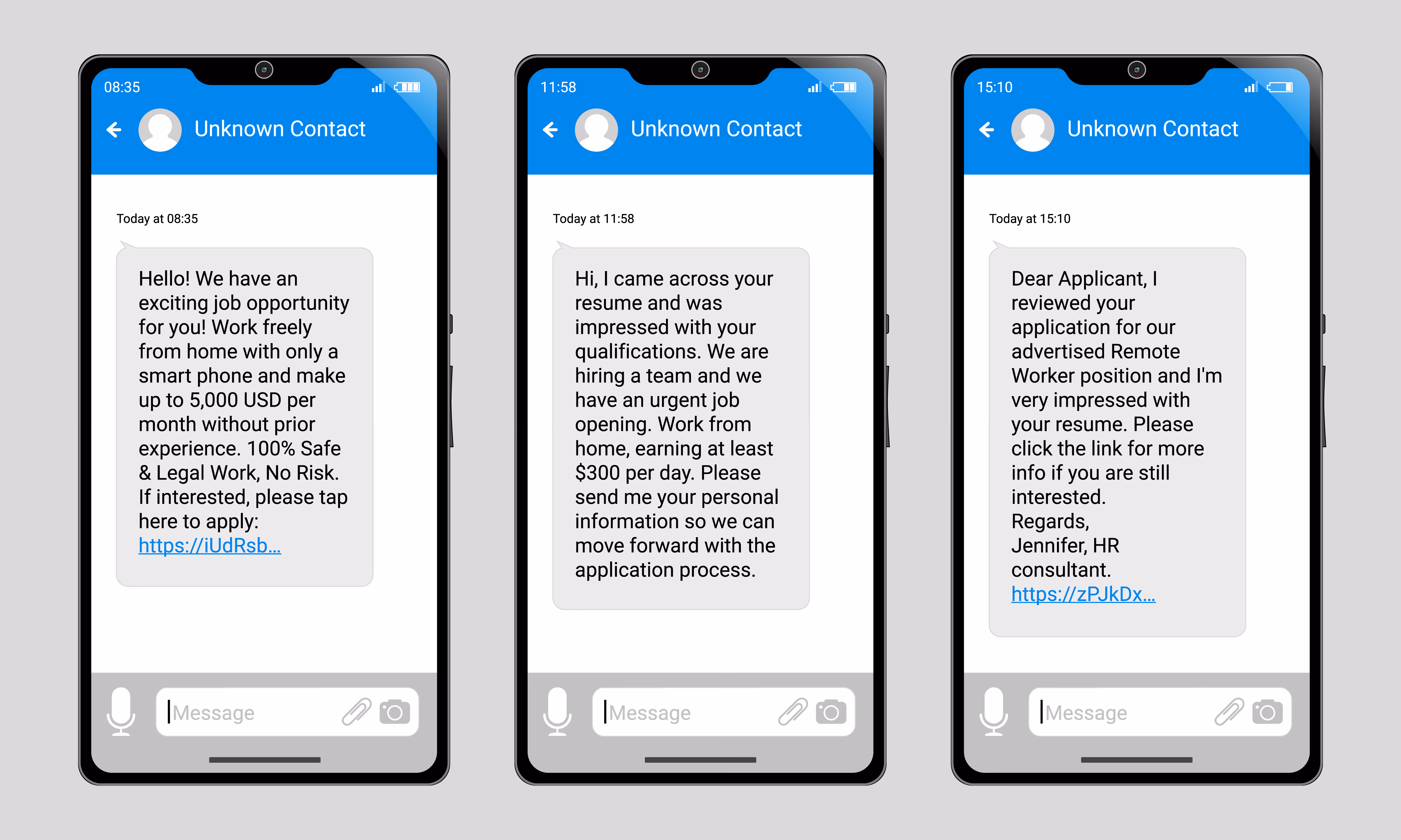 Work-from-Home Job Scam
