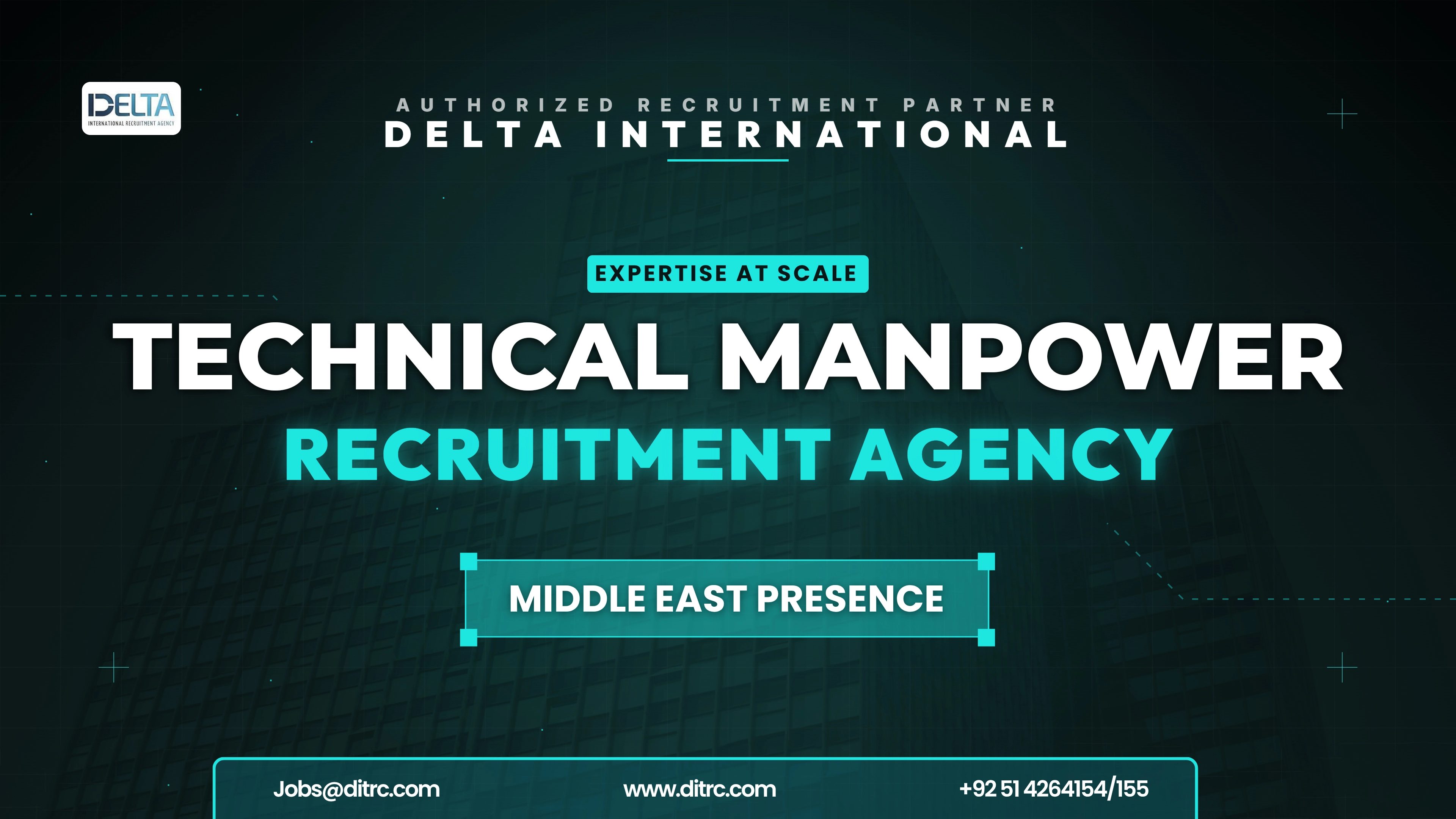 technical manpower recruitment agency Middle East