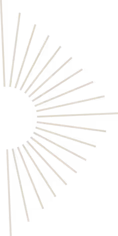 Abstract sunburst pattern with radiating gray lines on a black background.