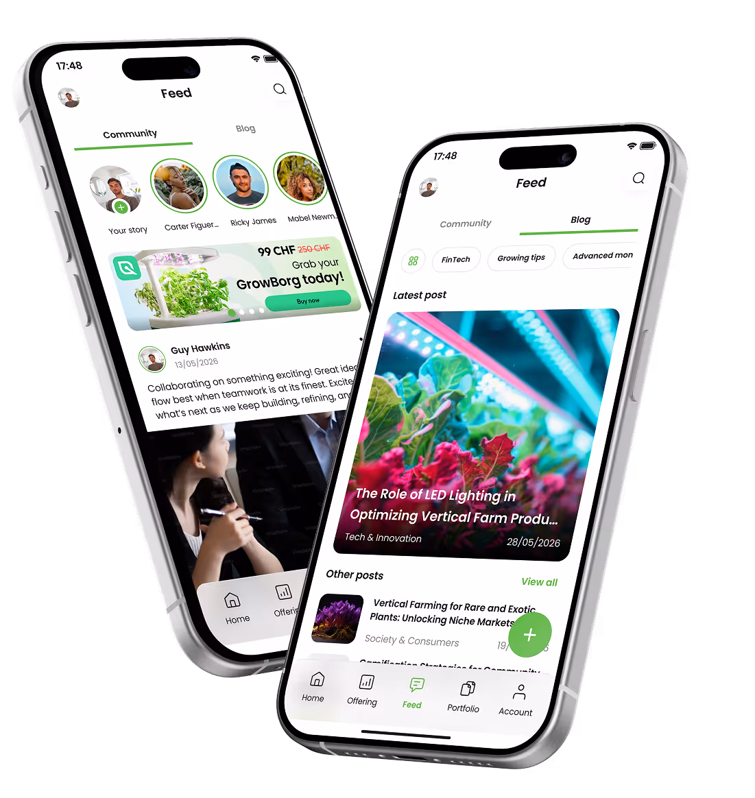 App mockup
