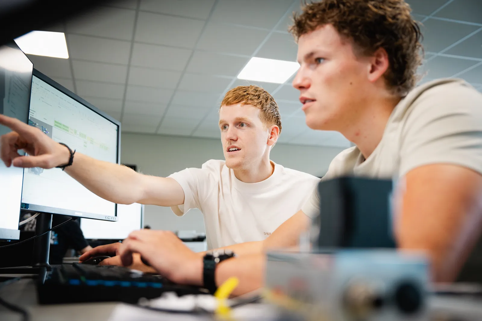 Packticus medewerkers aan het werk
