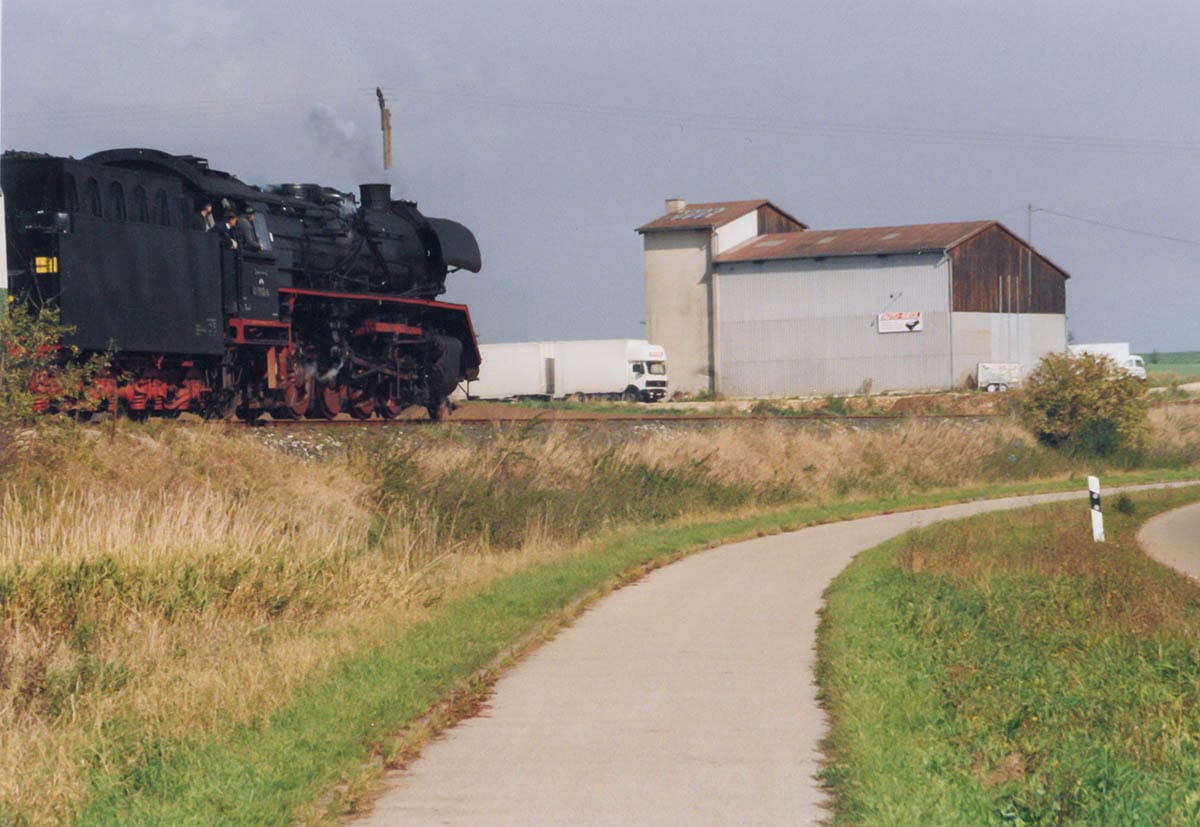 Archivbild von Auto Siegl aus dem Jahr 1986 – dokumentiert den Beginn der Firma und erste Transportaufträge.