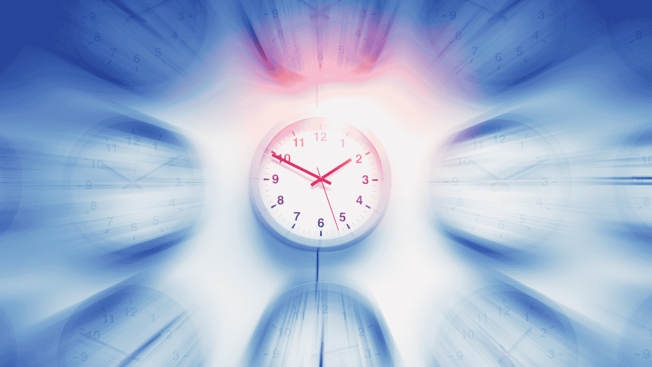 Uhr als Symbol das der Zeitpunkt zwischen abwägen und bewussten entscheiden interessant ist. 