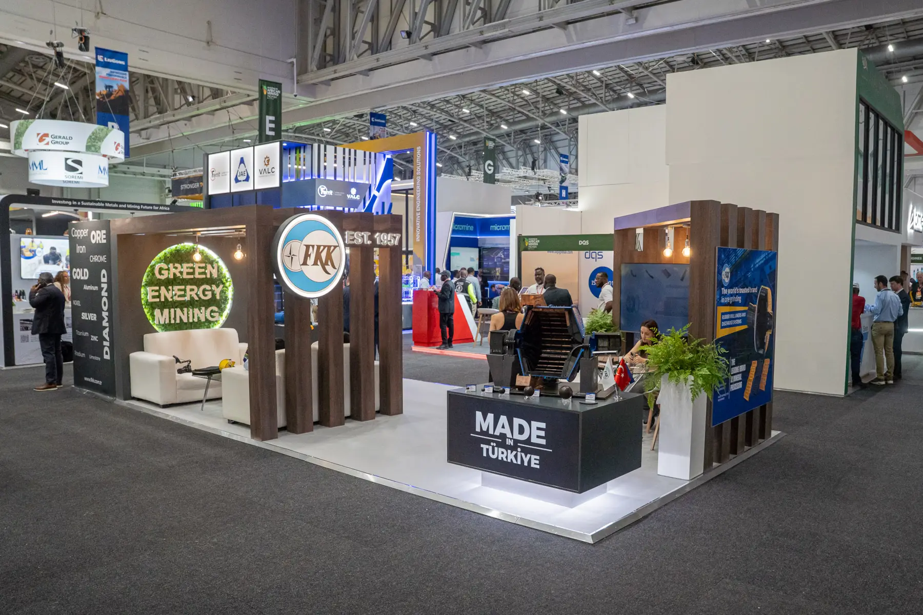 Conference floor view at Mining Indaba 2026 — Mining Indaba CTICC photographer