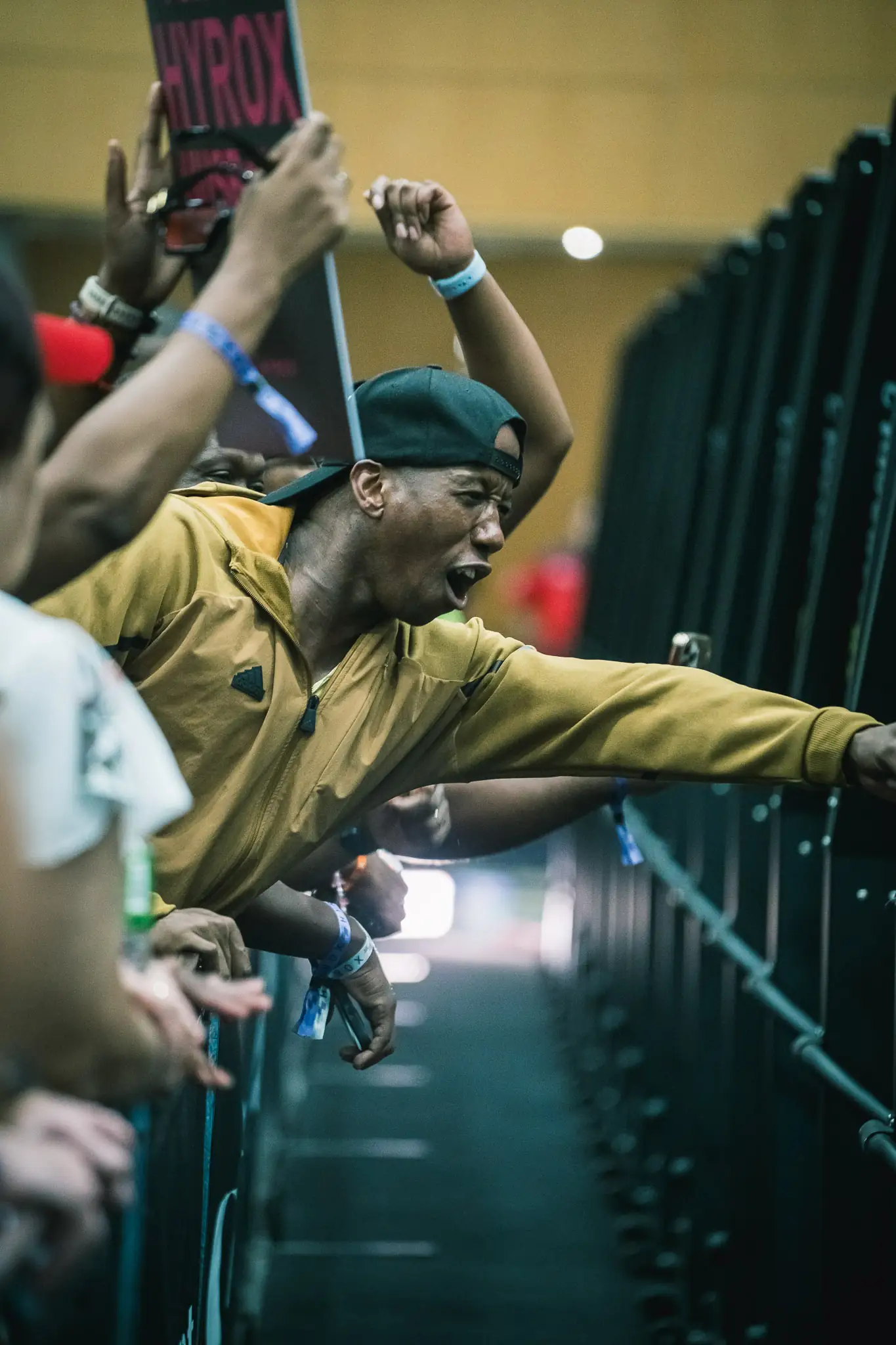Athlete at HYROX Cape Town — HYROX photographer Cape Town