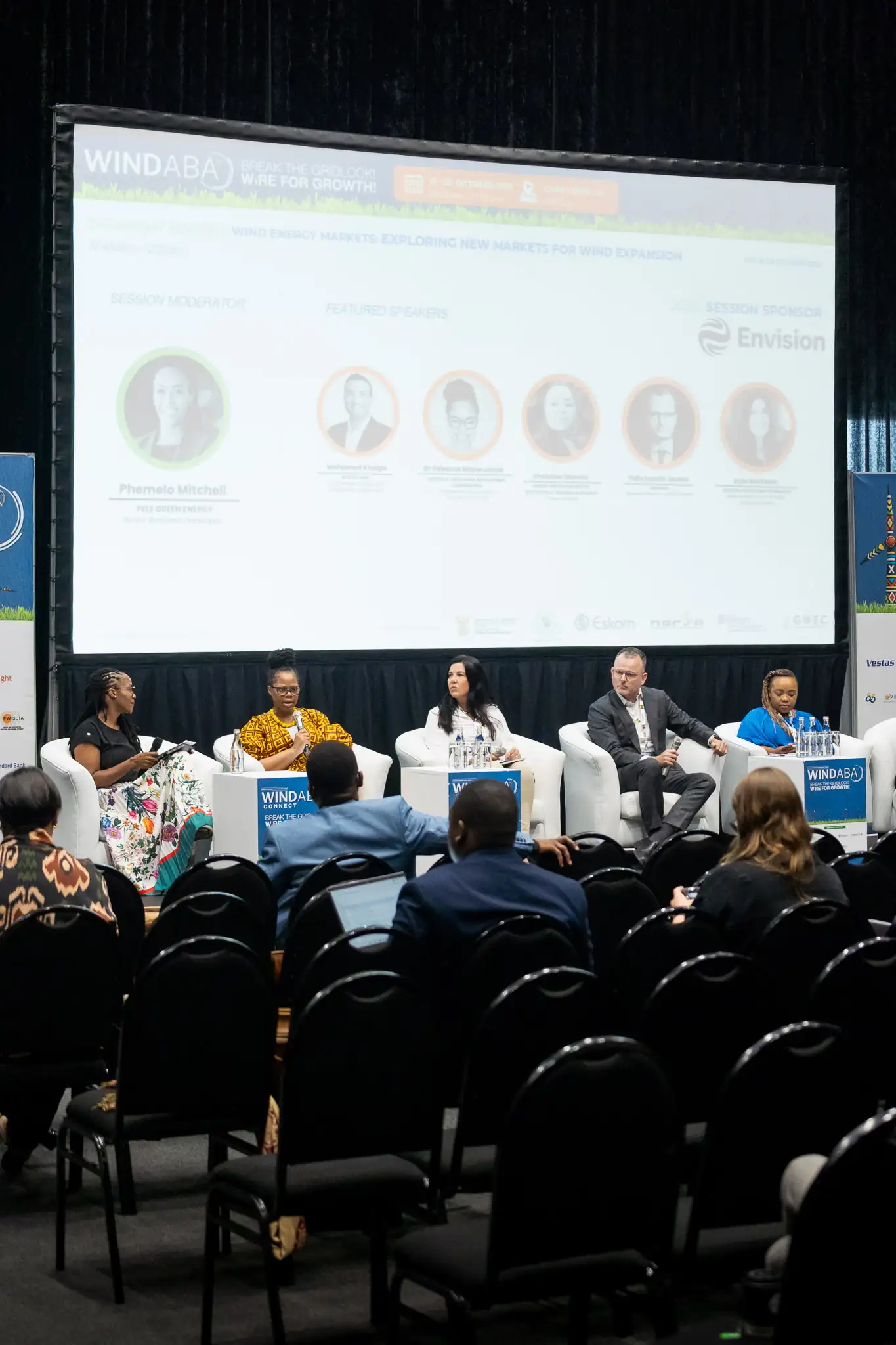 Audience at a Windaba 2025 session — Wind Africa conference photographer Cape Town