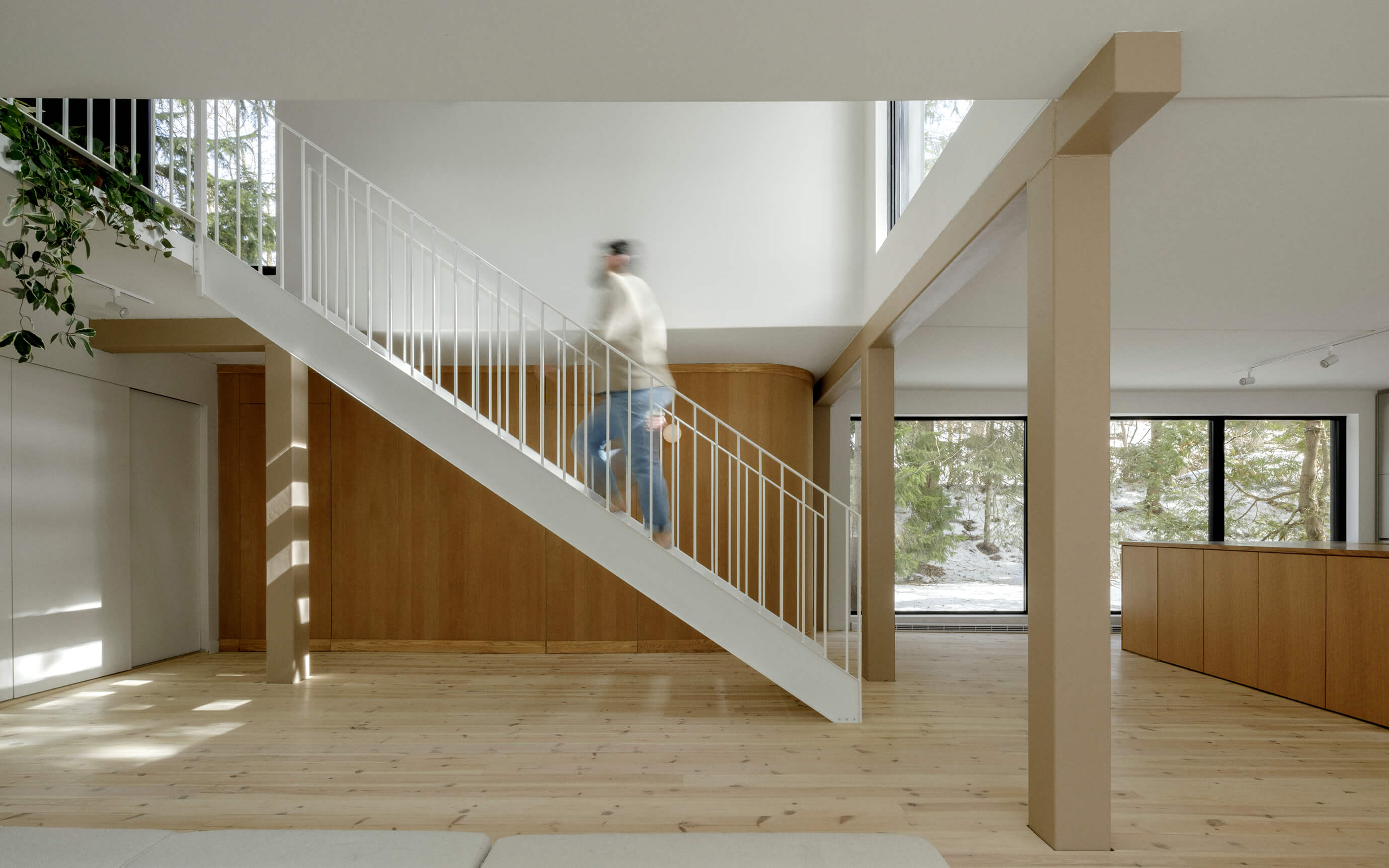 escalier des moulins Lanterne Architectes