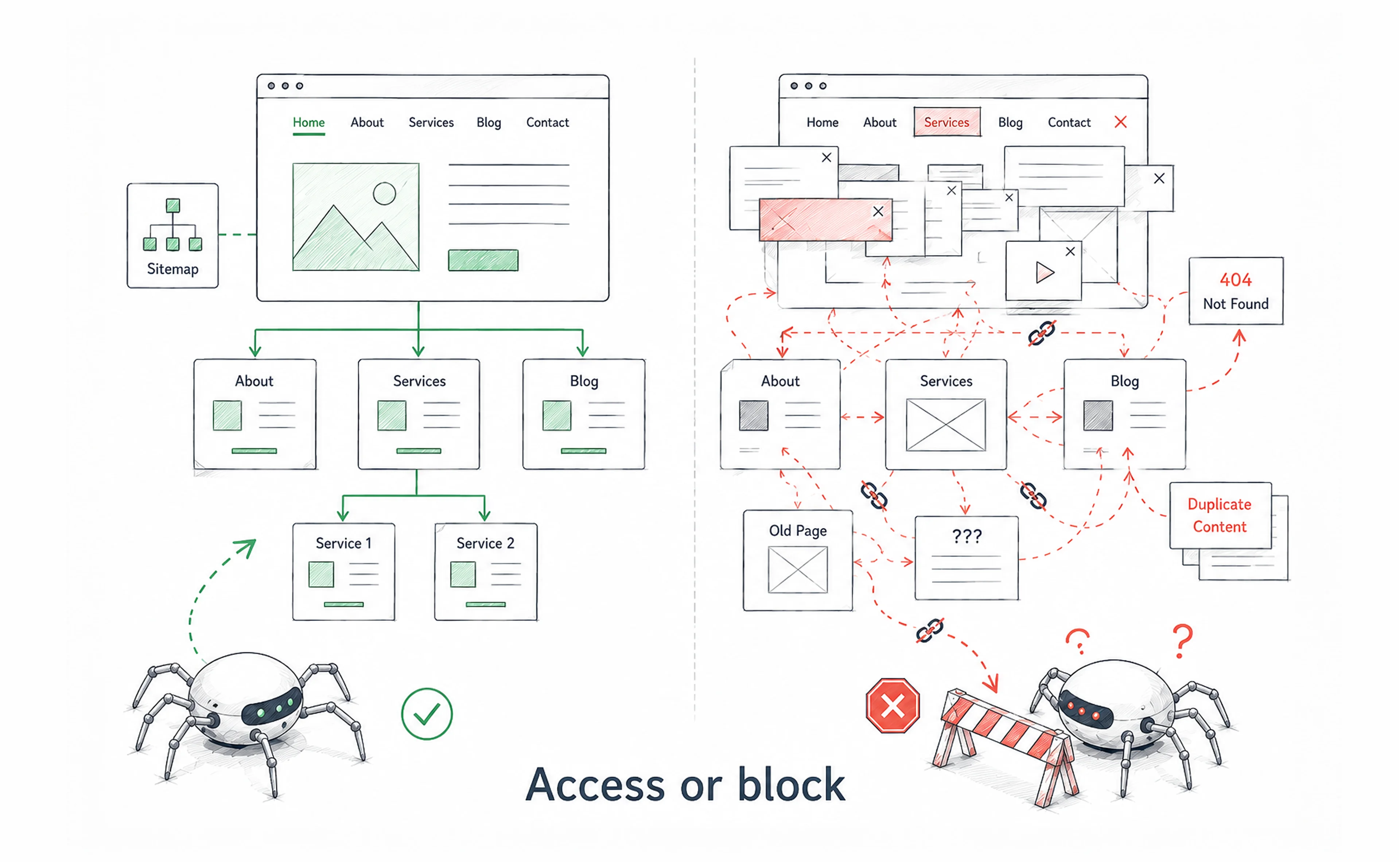 Technical barriers make good content invisible