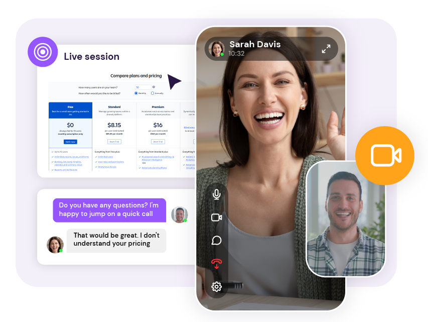 Video call visual