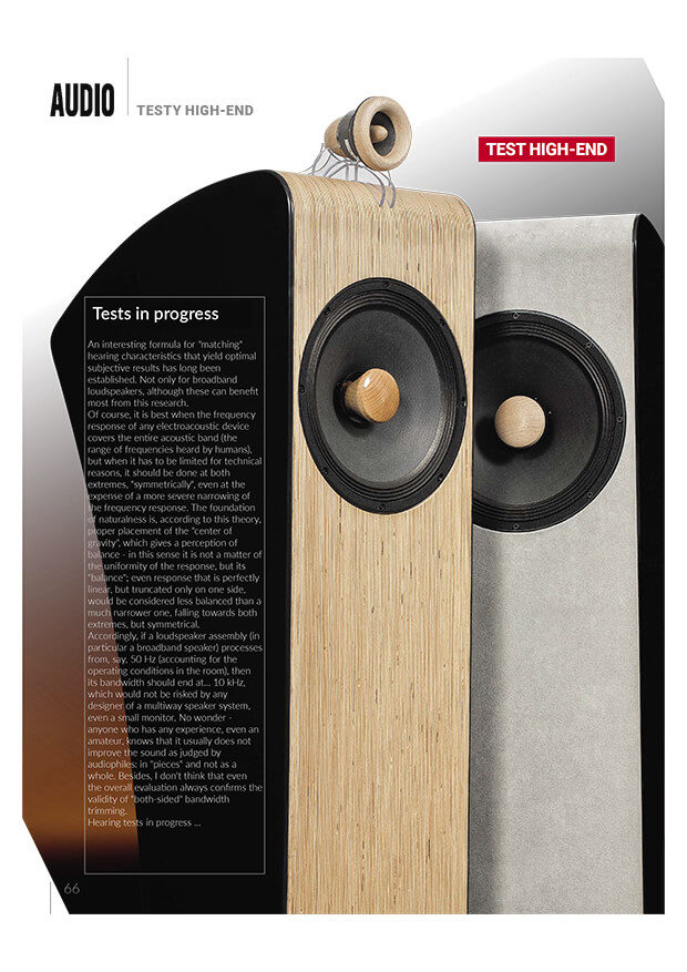 The anatomy of the Vigo loudspeaker