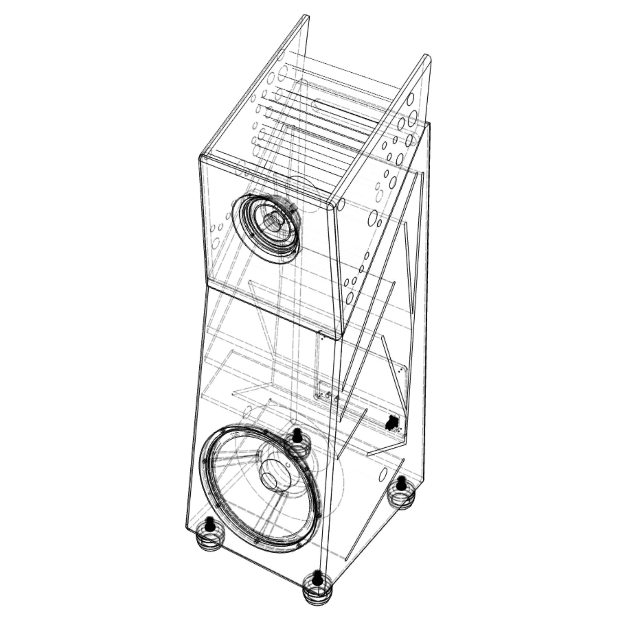 Technical drawing o Flying Dutchman