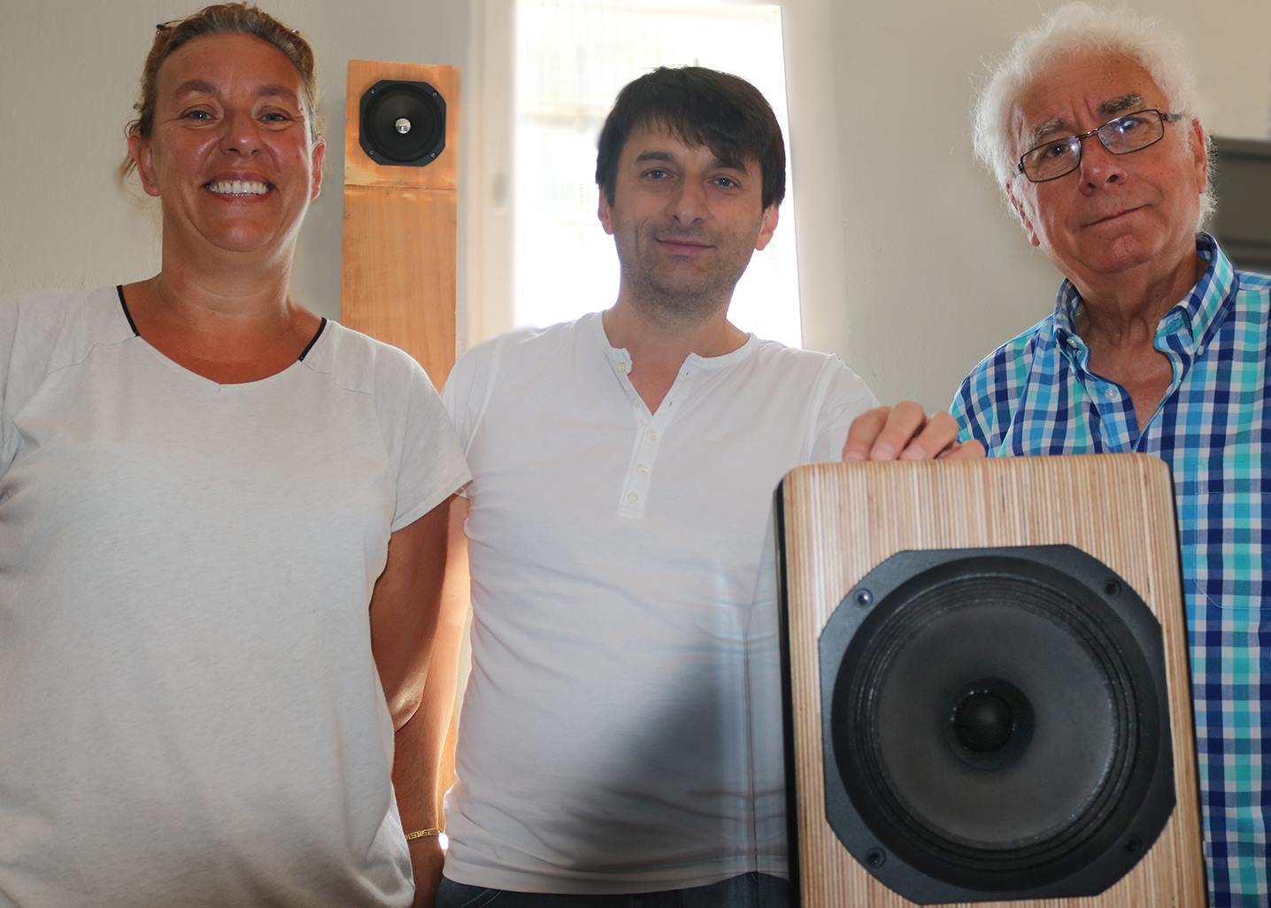 Visiting The Fertin family at Electro Magnet Speaker