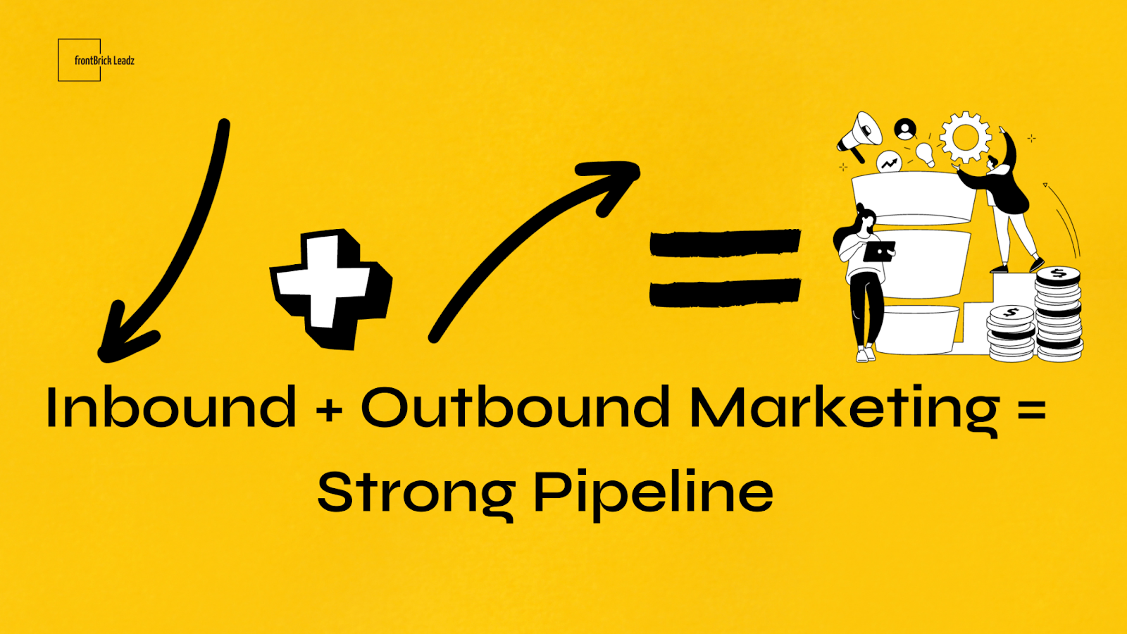 inbound + outbound marketing = strong pipeline