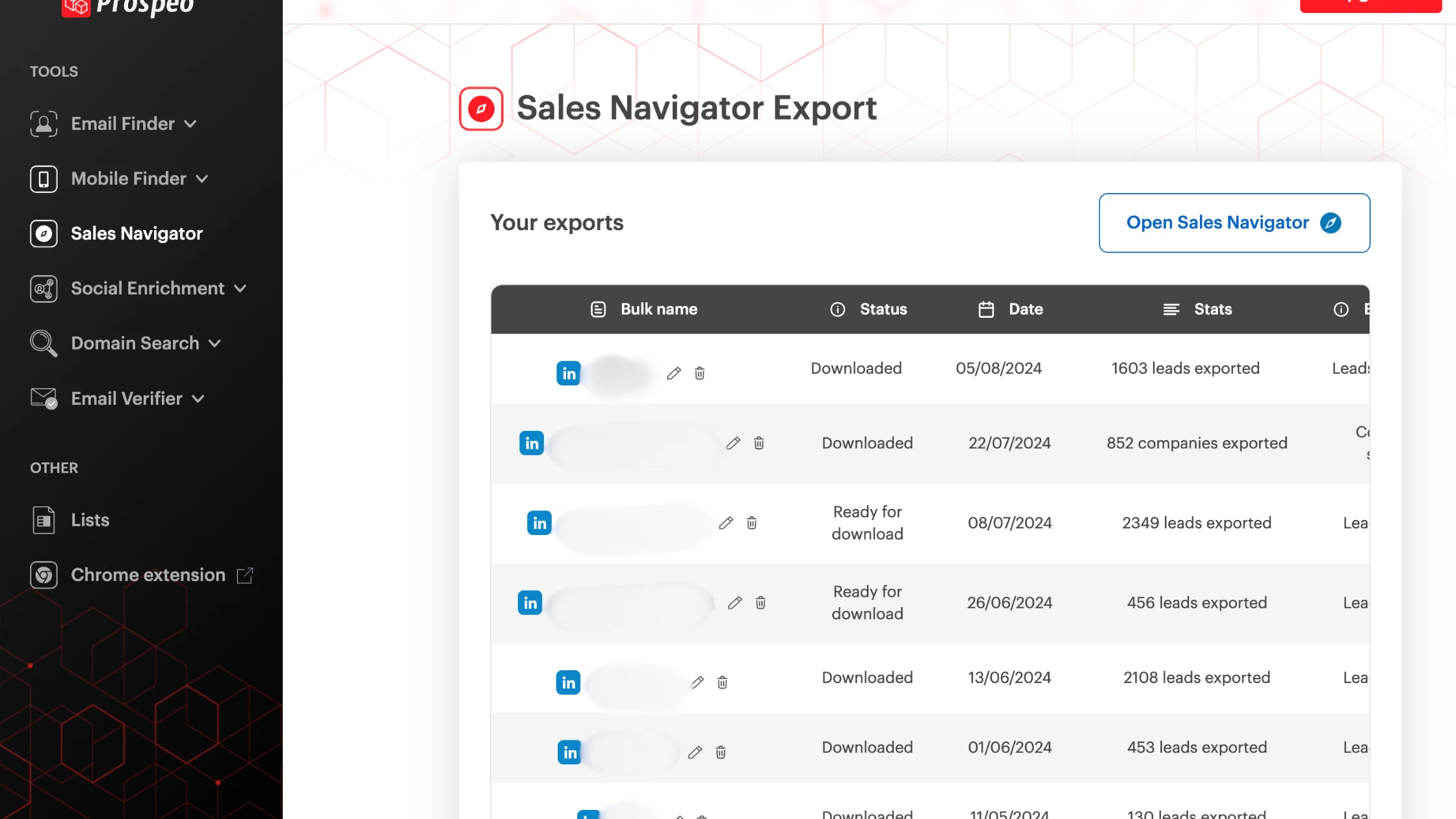 Prospeo's LinkedIn email scraper