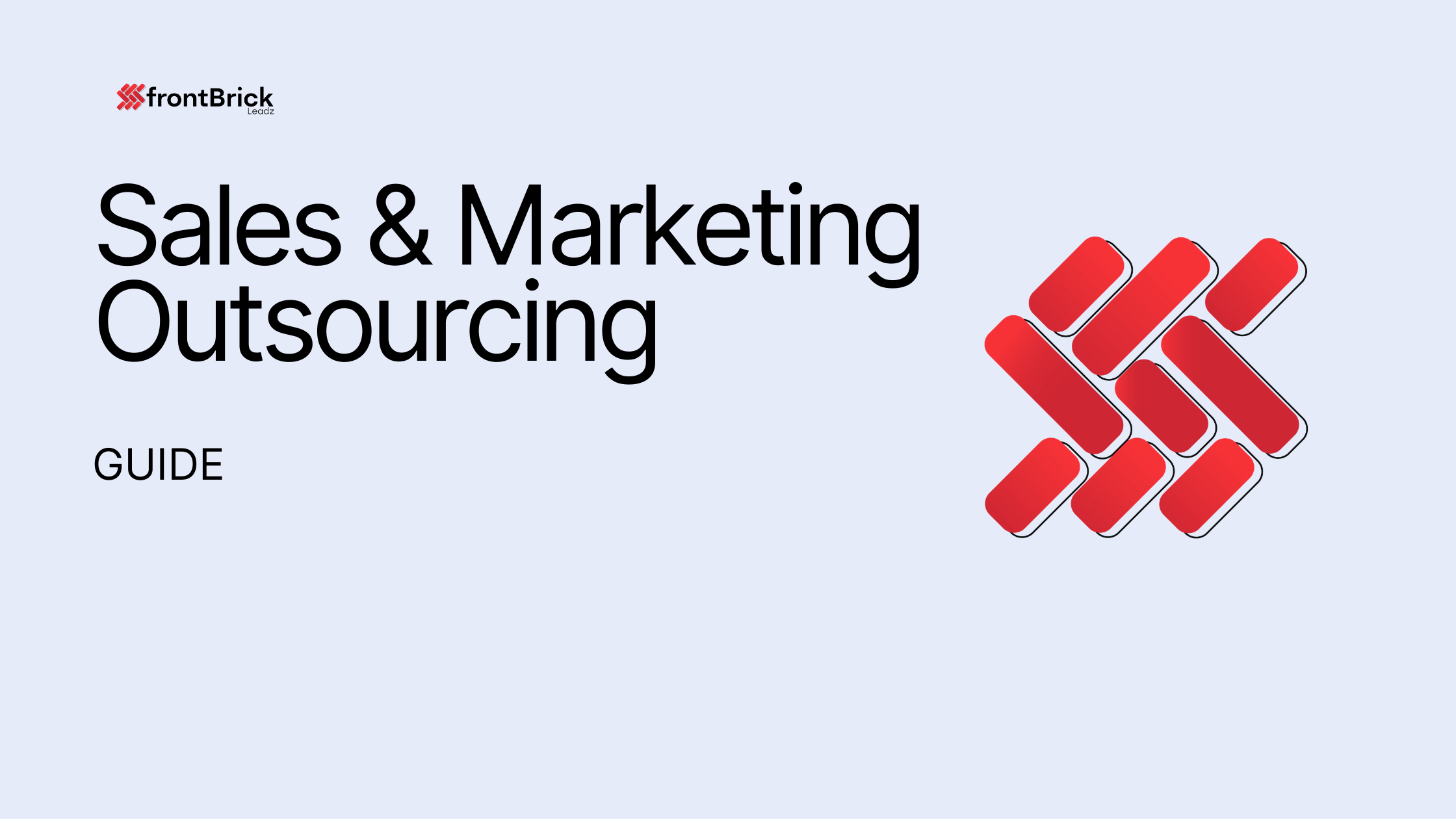 Sales and marketing outsourcing guide by frontBrick.