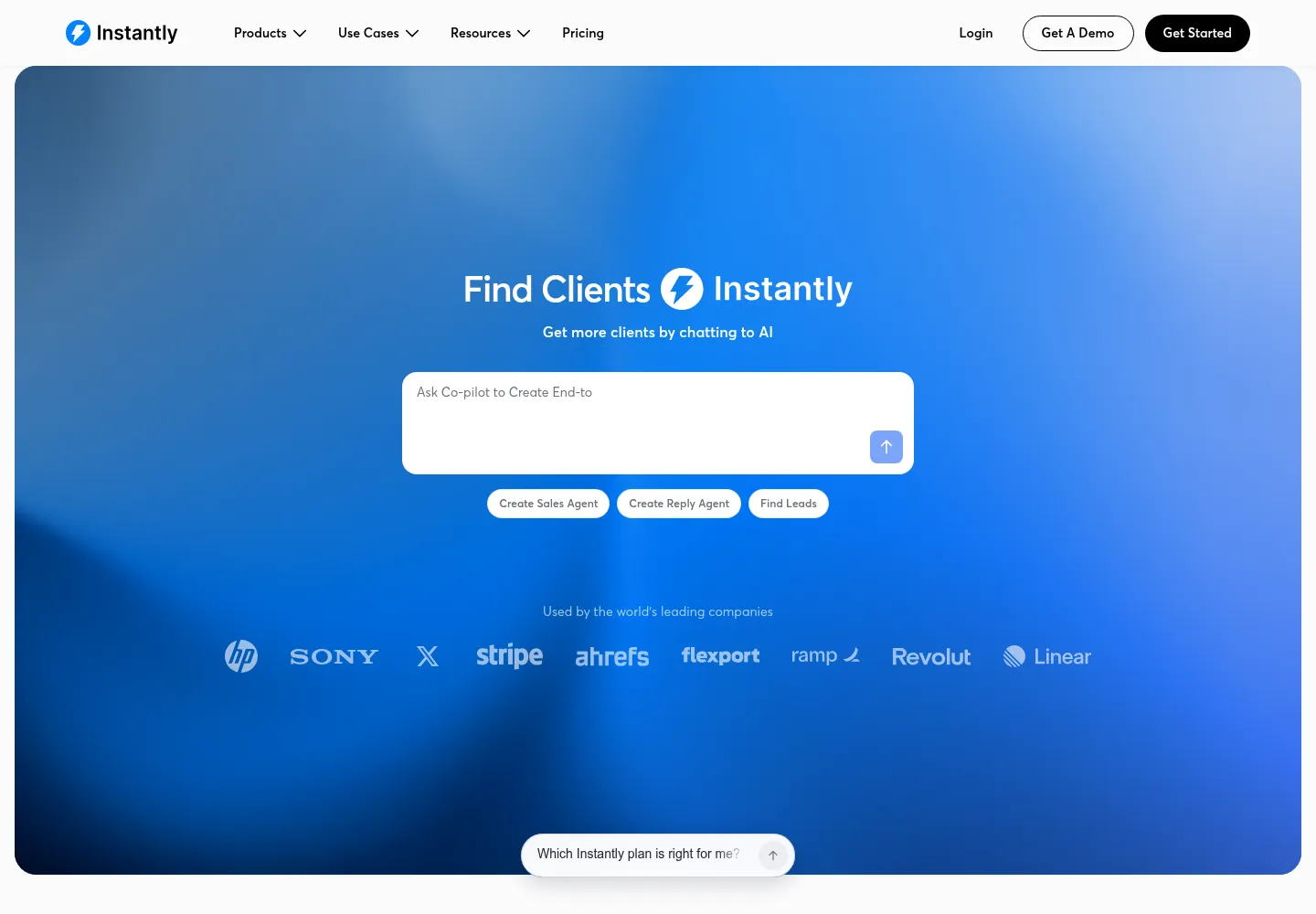 Instantly official website, October 2026