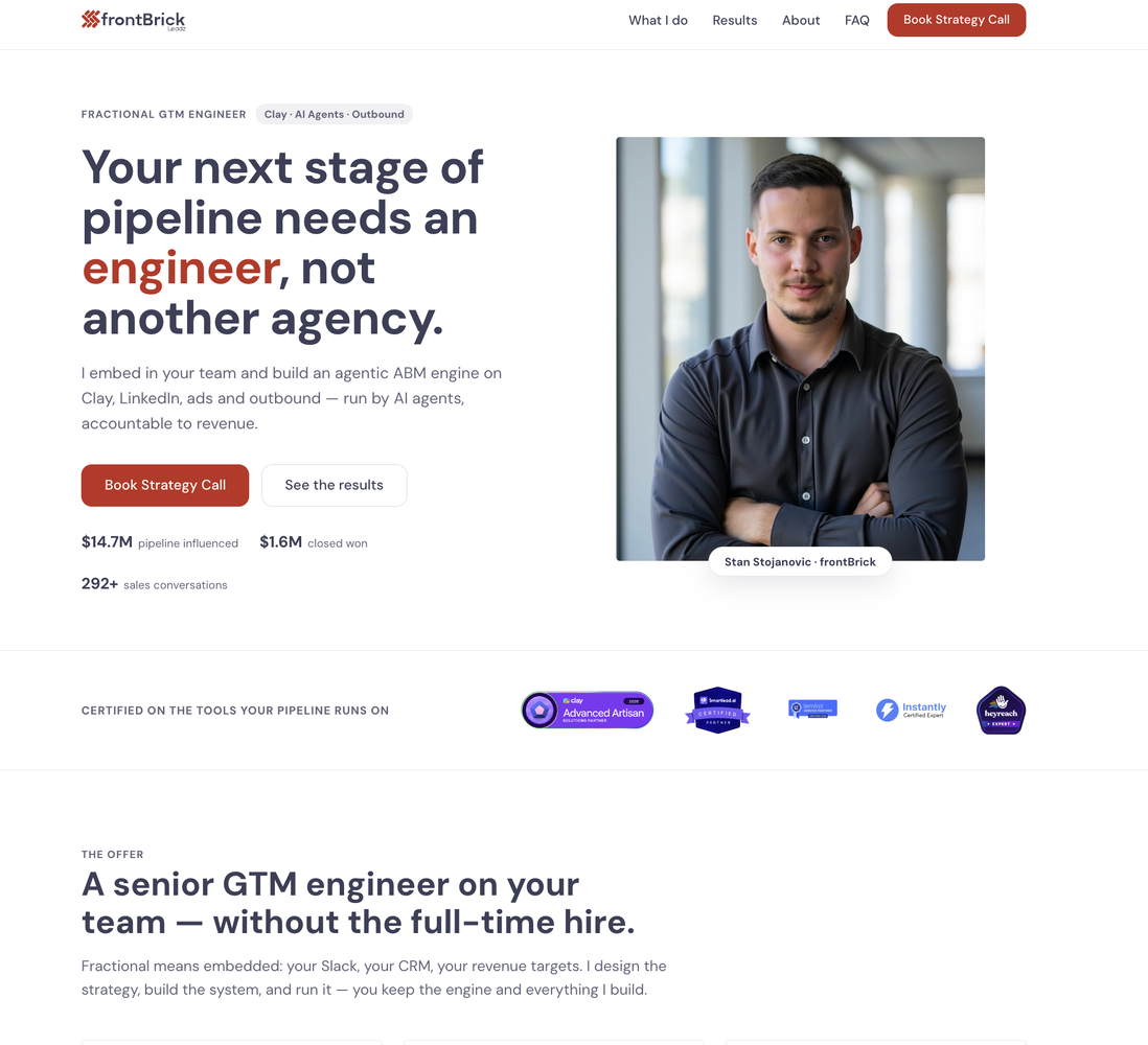 Fractional GTM Engineer