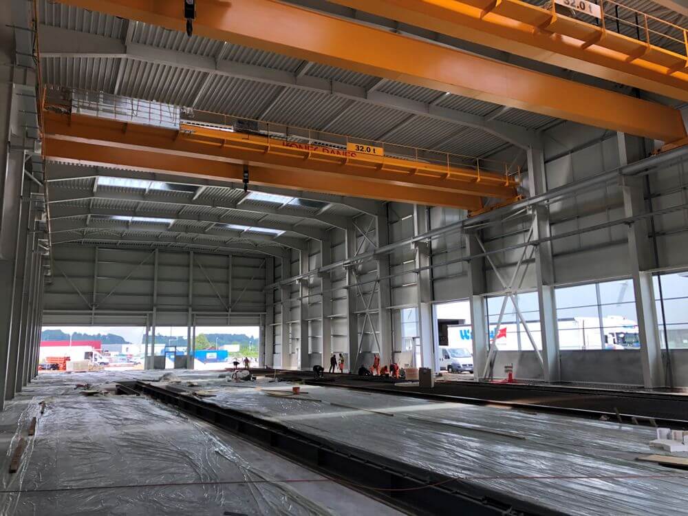 system7 rail support - Zubau - Halle