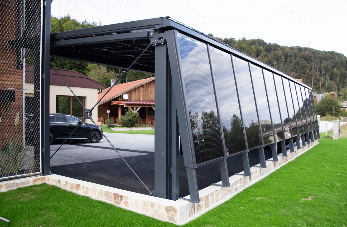 Tischlerei Bernegger - Carport PV