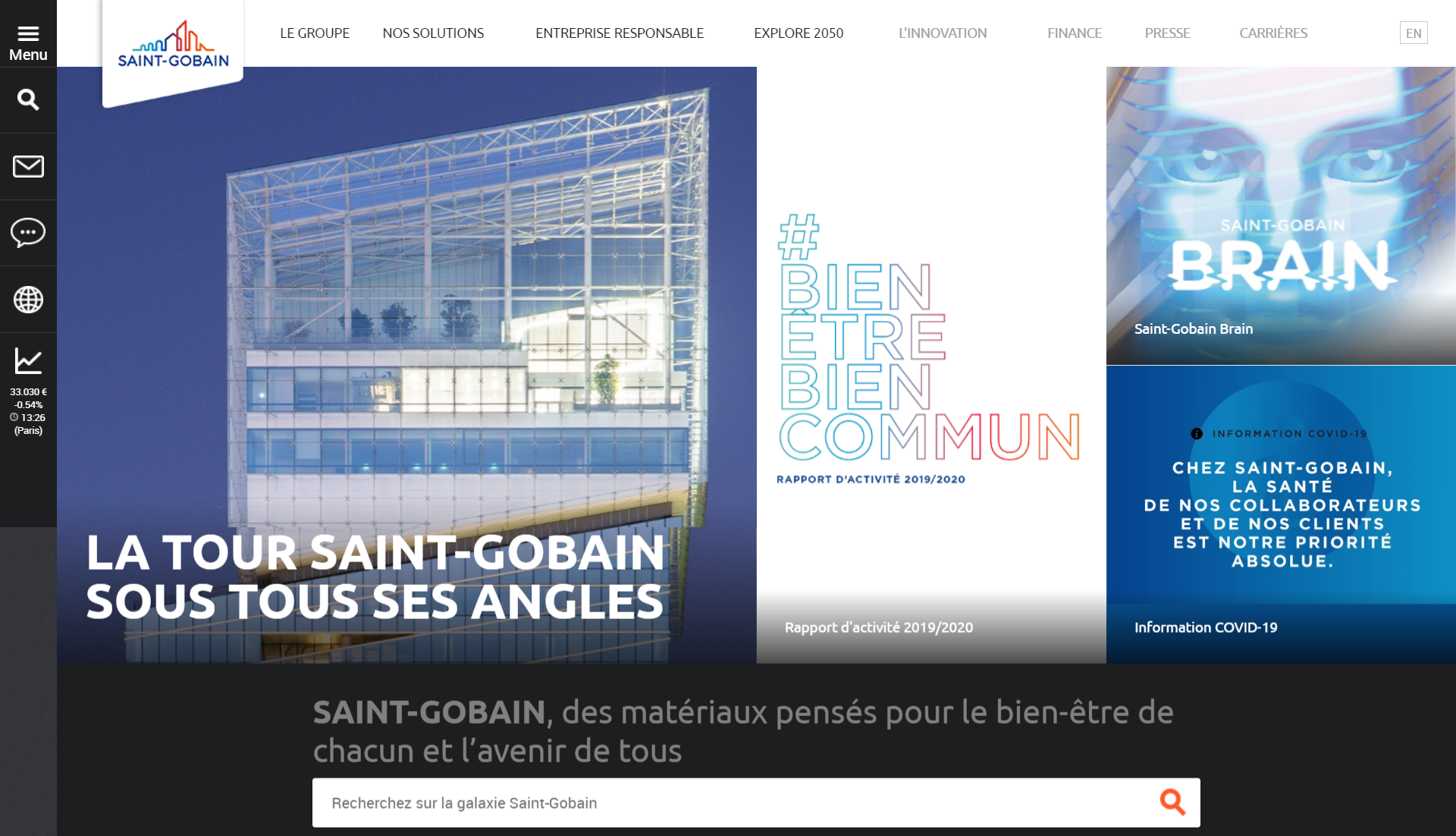 Saint-Gobain : Gestion de plus de 140 sites Drupal pour le leader mondial du bâtiment.