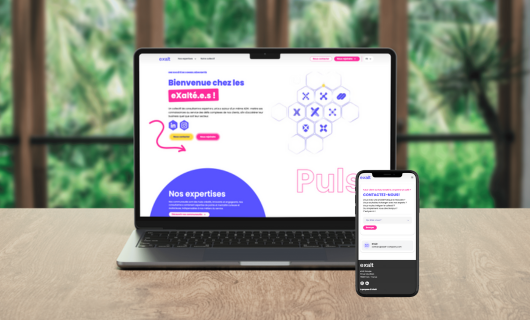 Exalt Company : éco-conception d’un site web avec CMS SaaS Headless