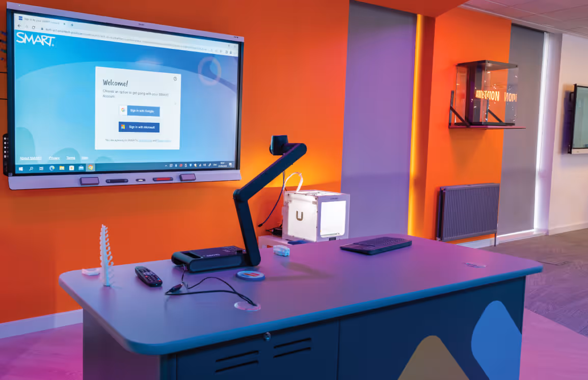 Elementary Technology's Experience Centre. A place where classroom technology is demonstrated to schools.