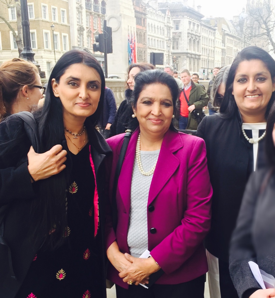 Savita prem, Aneeta Prem, Vineeta Prem Thornhill 