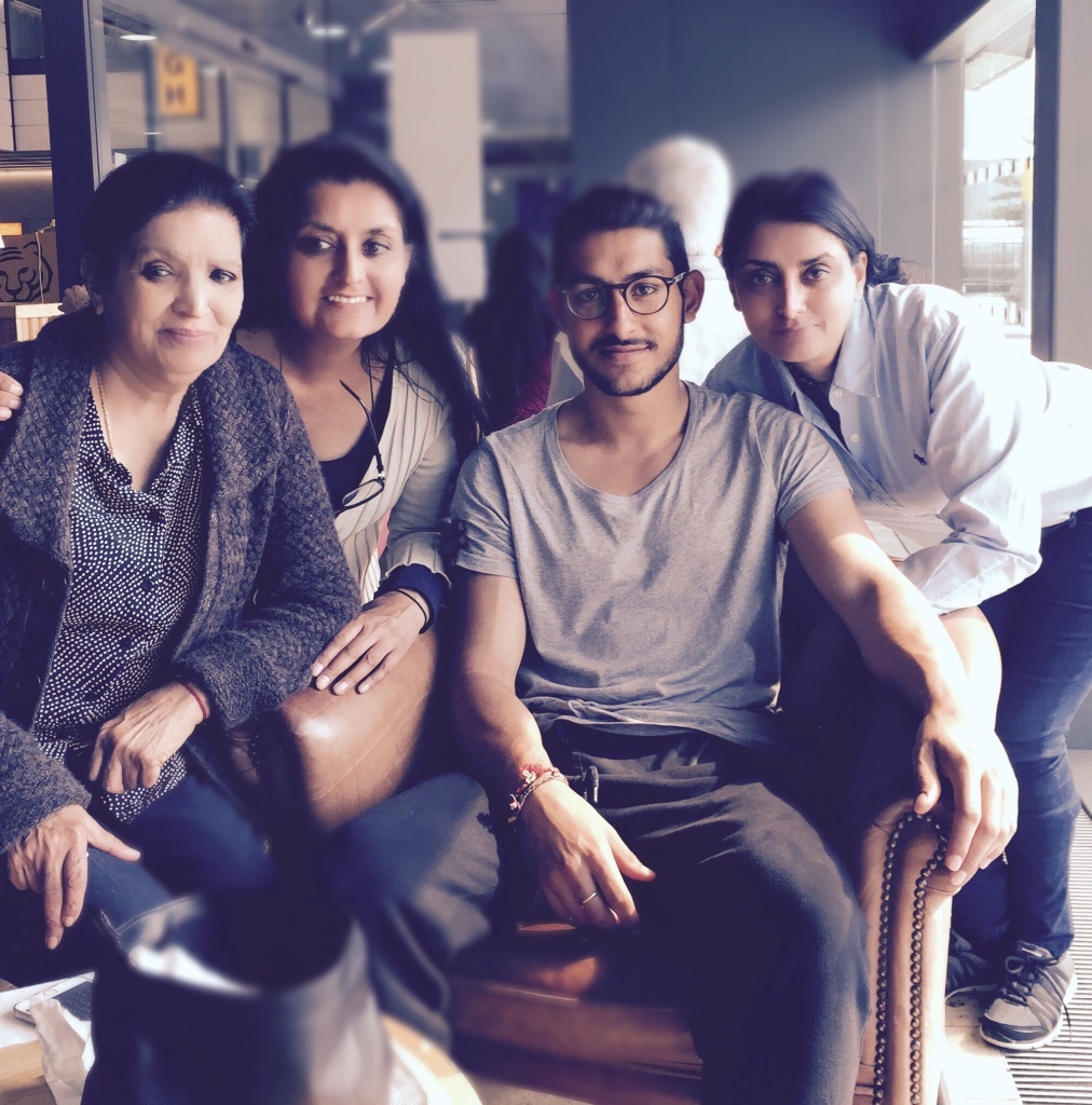 Savita prem, Aneeta Prem, Vineeta Prem Thornhill, Rishi Thornhill
