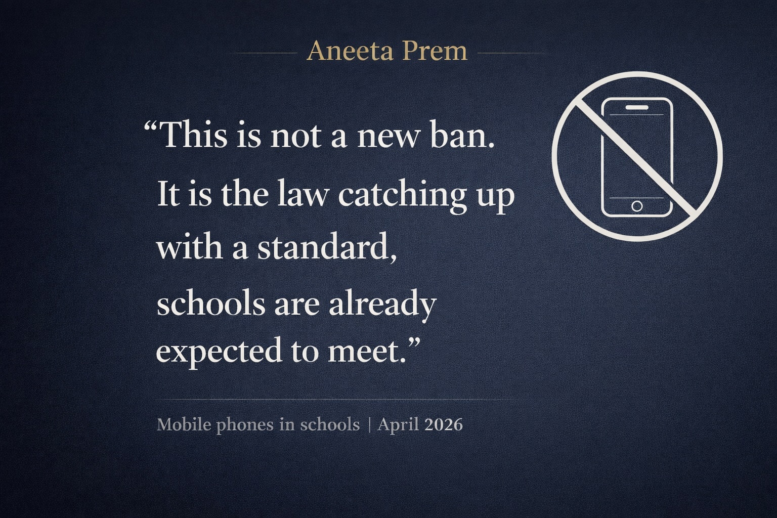 Mobile phones in schools and England's move towards statutory phone-free rules