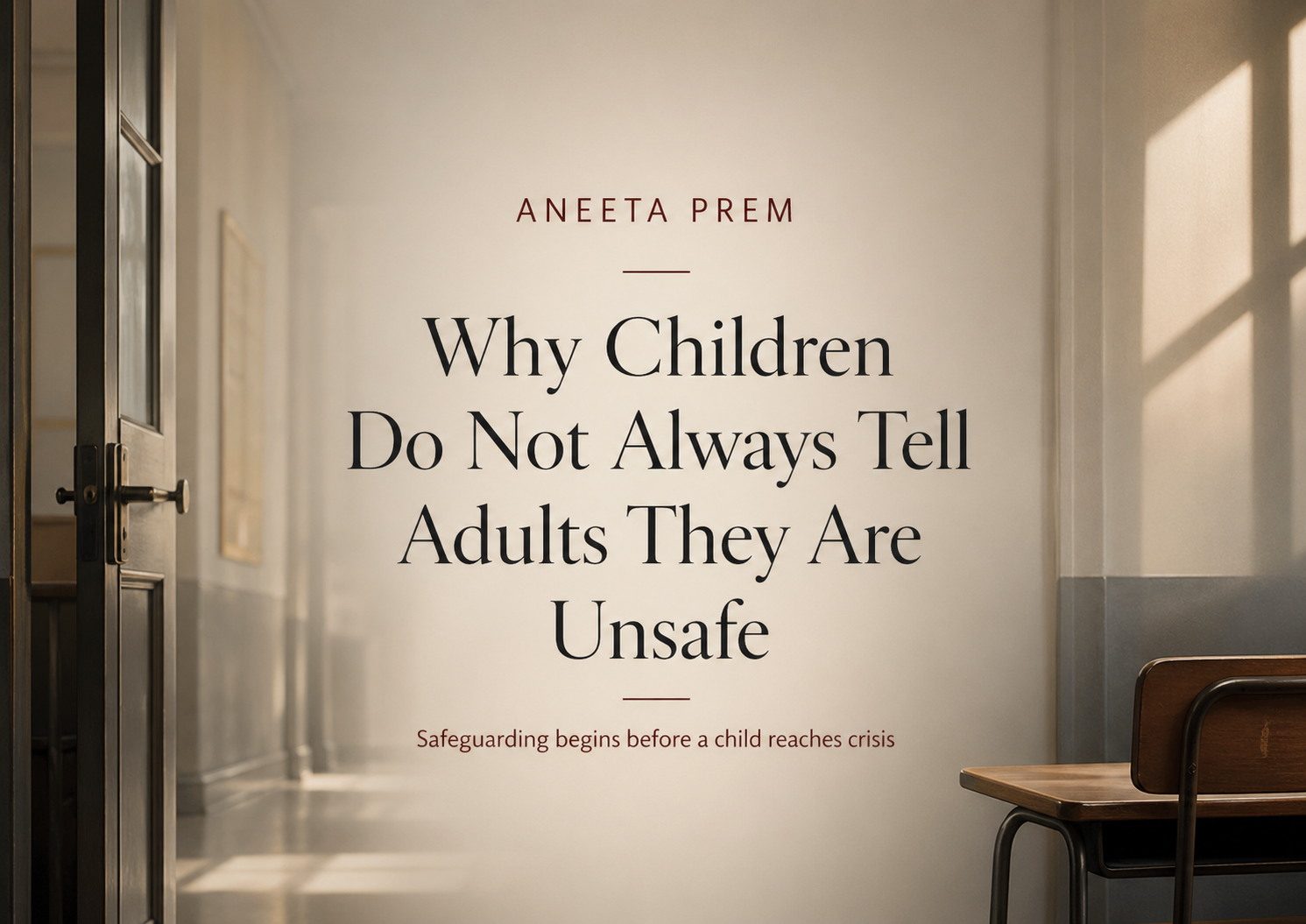 Why children may communicate that they are unsafe through fear, silence and changes in behaviour