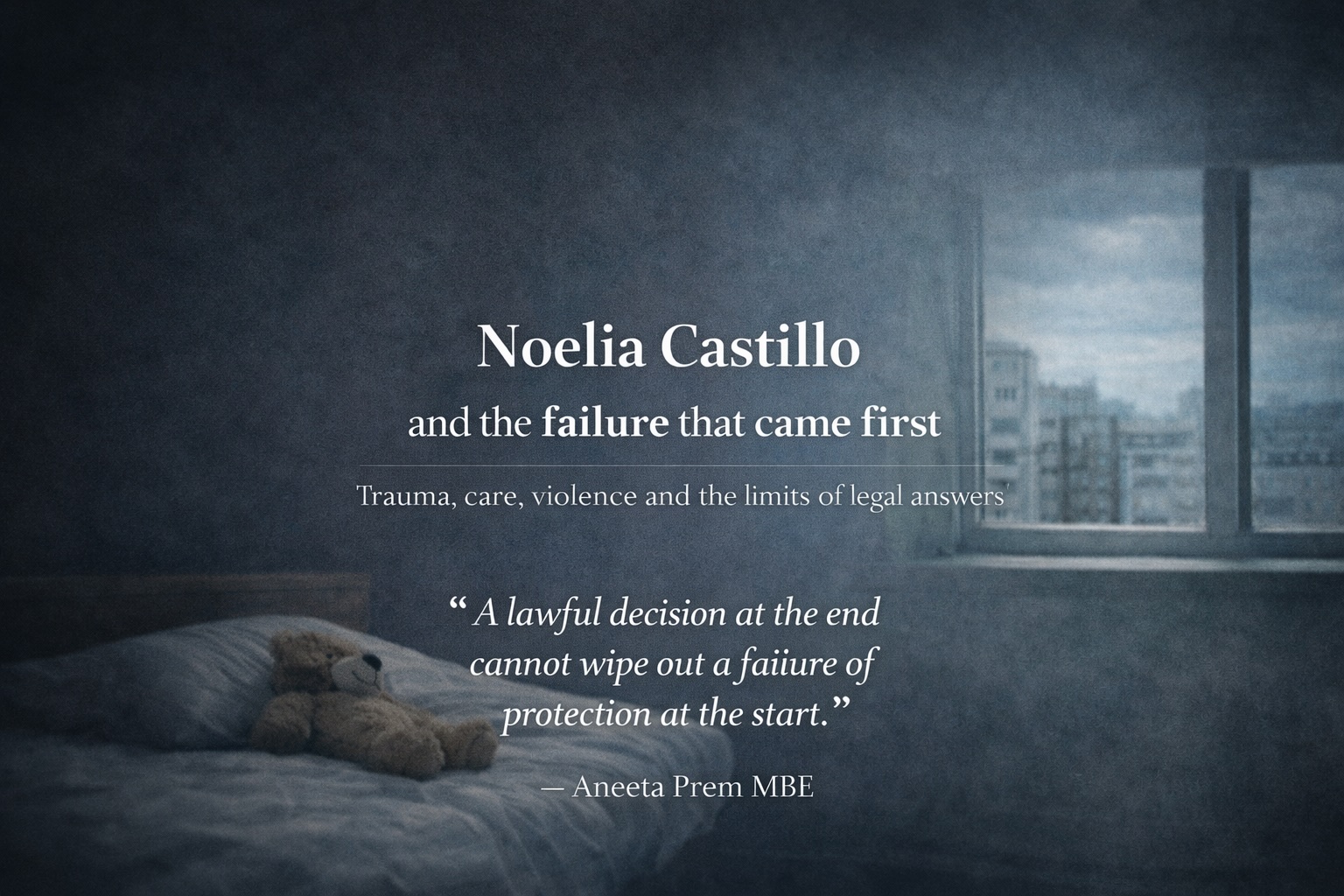 Noelia Castillo article examining safeguarding, dignity and Spain’s euthanasia law