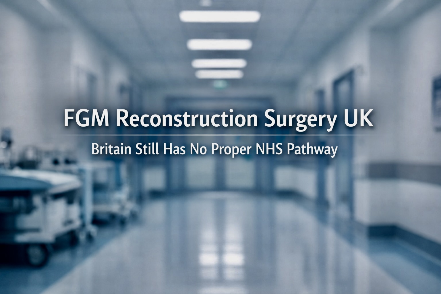 FGM survivor care and the absence of a routine NHS reconstruction pathway