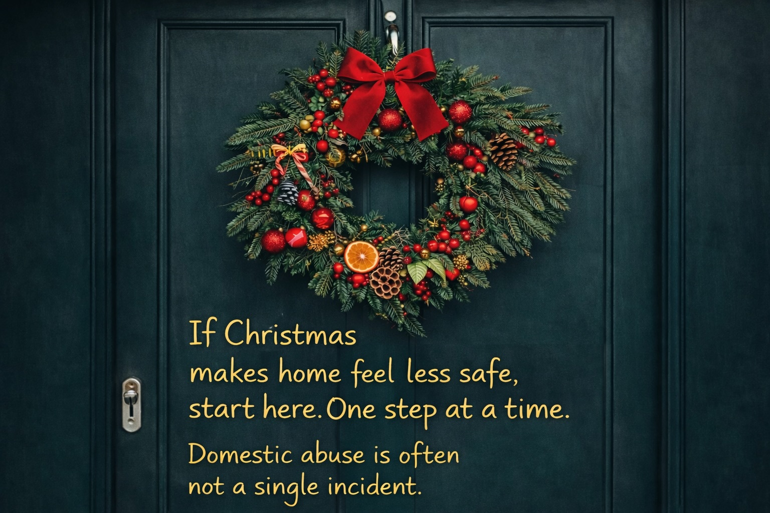 Christmas domestic-abuse safety guidance and discreet routes to emergency help