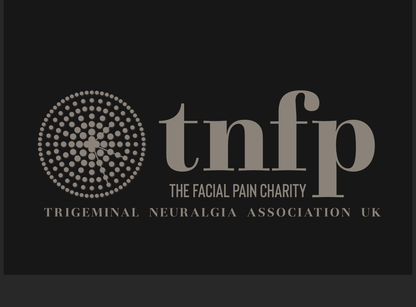 Illustration showing facial pain associated with trigeminal neuralgia
