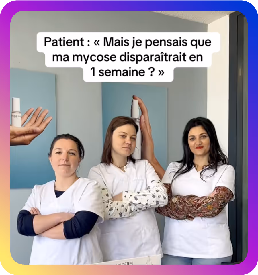 une image de 3 personnes de chez poderm issue de la campagne lyvoire