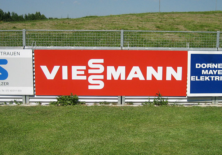 Sponsoren Tafel von VIESSMANN