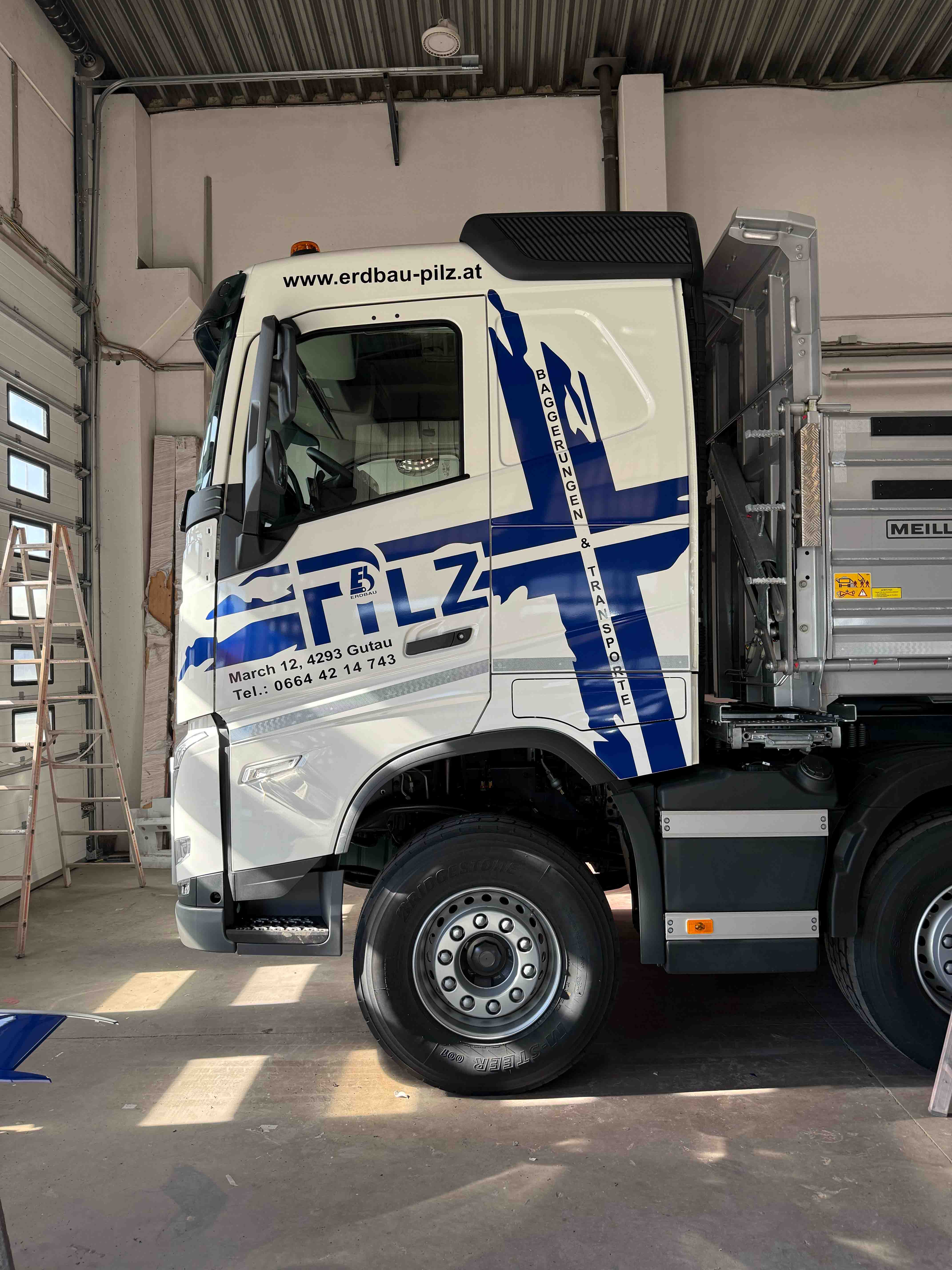 LKW Folierung von Filz