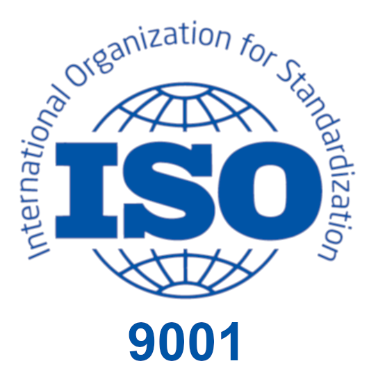 ISO 9001 Quality Management certified